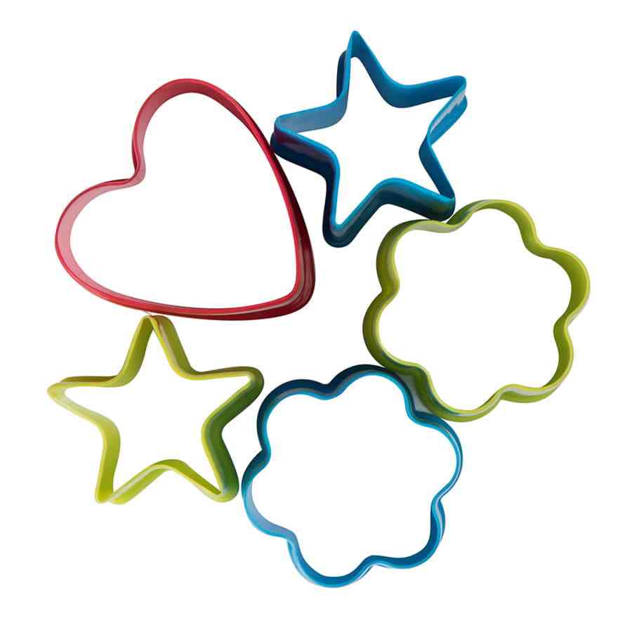 Формочки для печенья KENZZO (5 шт) в коробке,  пластик - 4