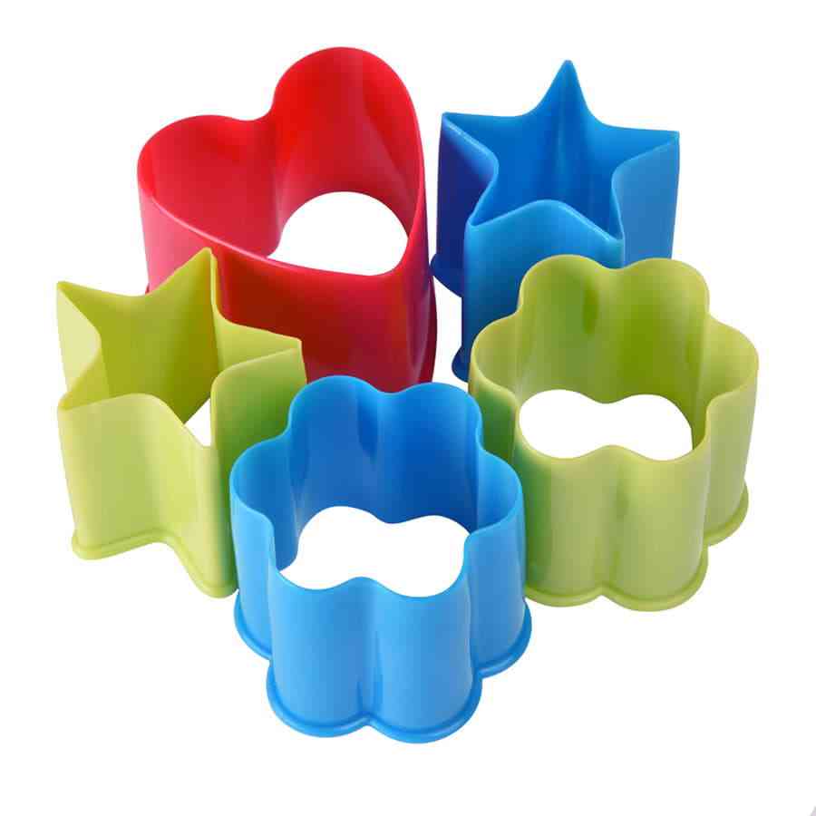 Формочки для печенья KENZZO (5 шт) в коробке,  пластик - 5