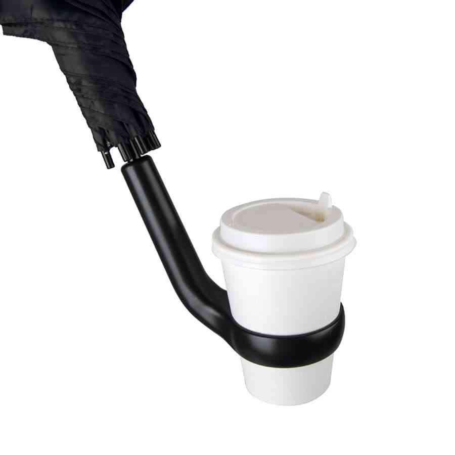 Зонт-трость LIVERPOOL с ручкой-держателем, полуавтомат - 6