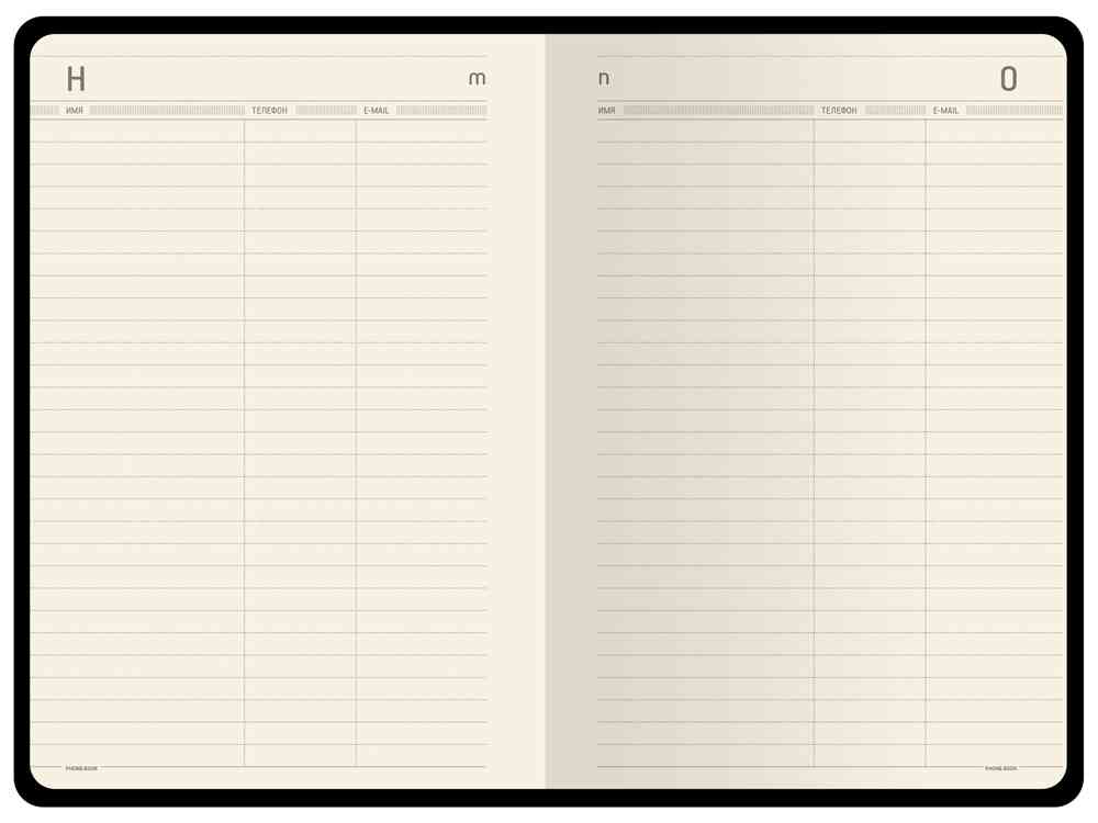 Ежедневник недатированный А5 Megapolis Velvet Flex - 9