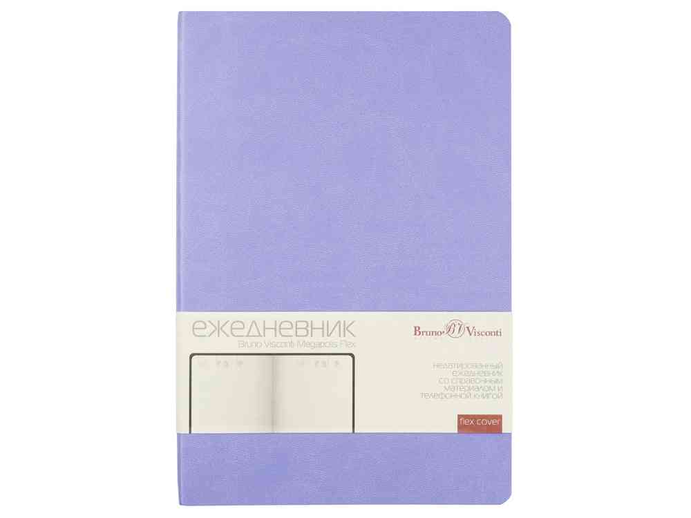 Ежедневник недатированный А5 Megapolis Velvet Flex - 2