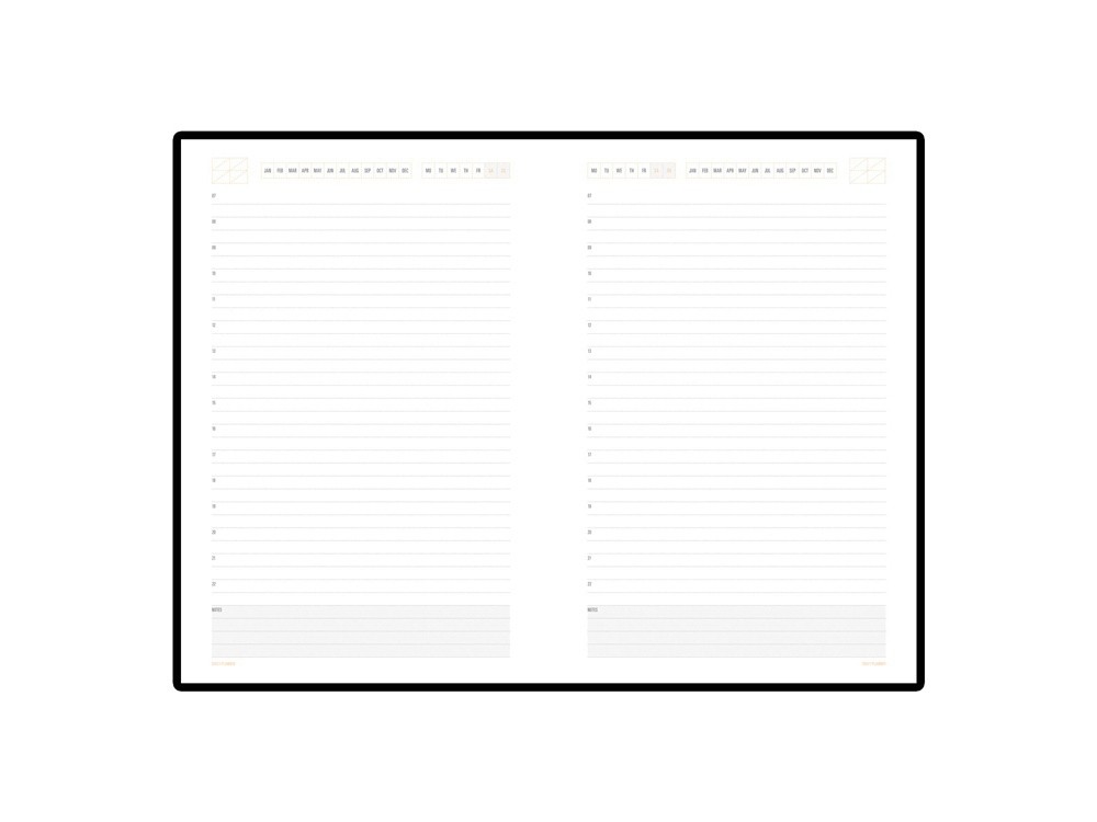 Ежедневник недатированный А5 Mercury - 2