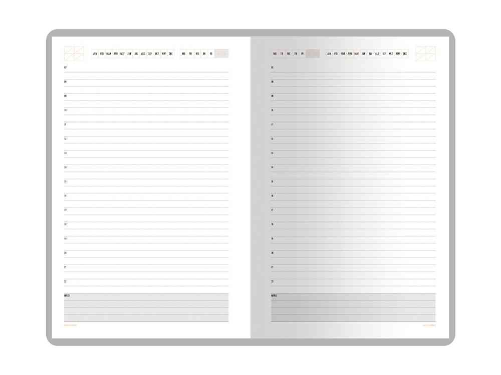 Ежедневник недатированный А5 Mercury - 2