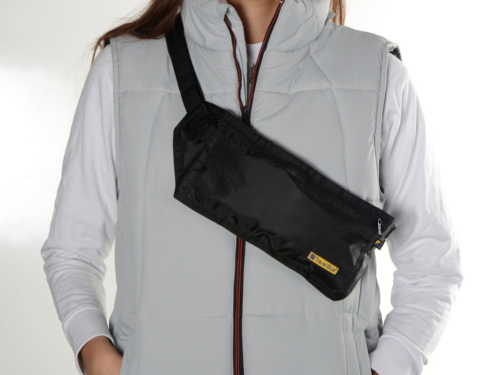 Сумка-кошелек на пояс c RFID защитой - 6