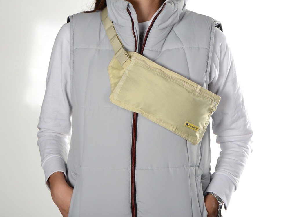 Сумка-кошелек на пояс c RFID защитой - 7