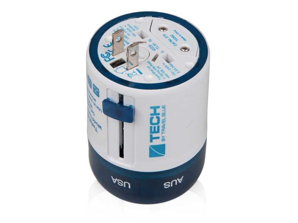 Адаптер с 2-мя USB-портами Twist & Slide - 6