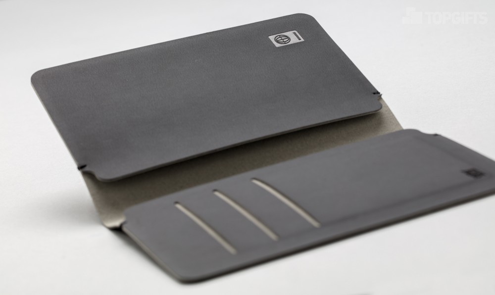 Обложка для паспорта Quebec с защитой от сканирования RFID, черный №11