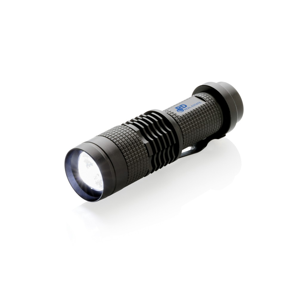 Карманный фонарик CREE, 3W, черный - 5