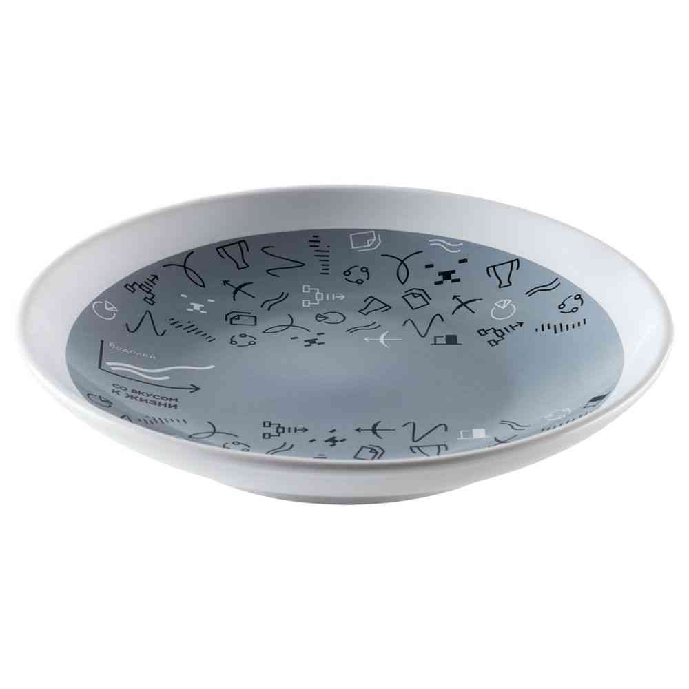 Тарелка наградная «Бизнес-зодиак. Водолей» - 2