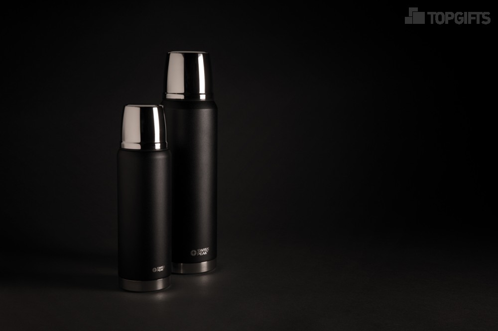 Вакуумный термос Elite с внутренним медным покрытием, 0,5 л, черный - 11