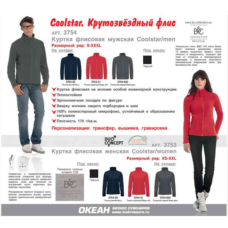 Куртка флисовая мужская Coolstar/men - 4