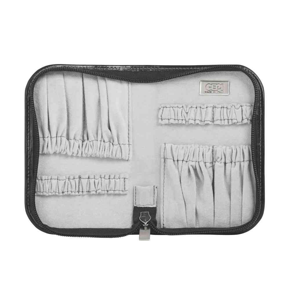 Чехол для хранения часов дорожный, для 4 часов, кожаный - 2