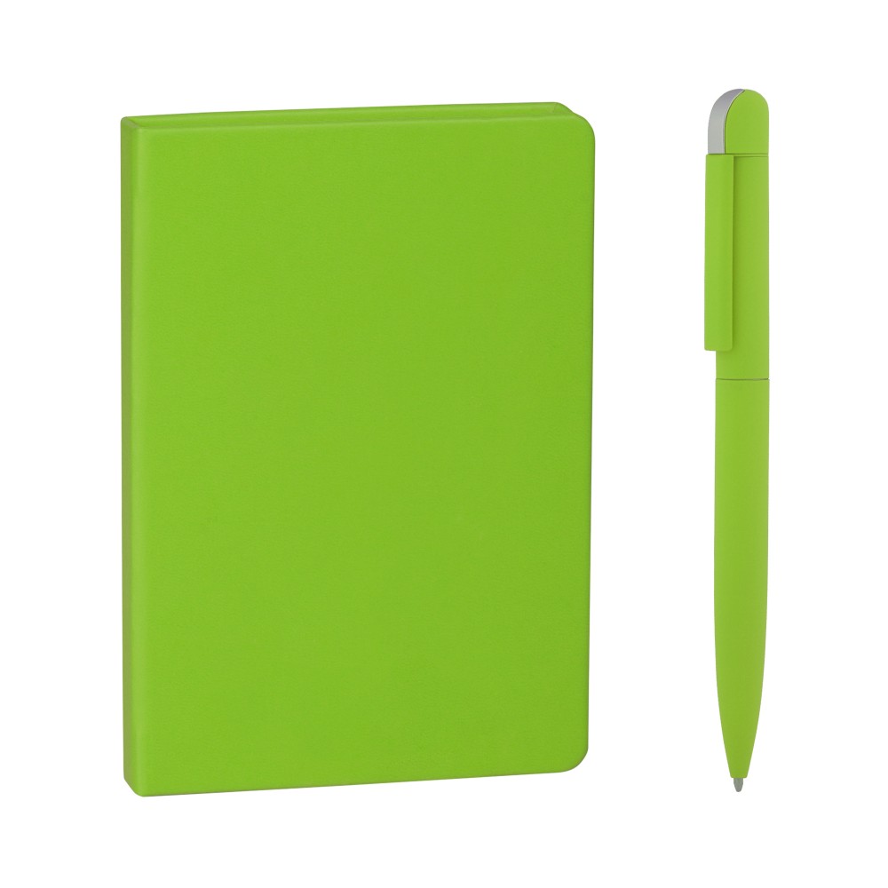 Набор подарочный "Лорен" с блокнотом А6, покрытие soft touch - 2