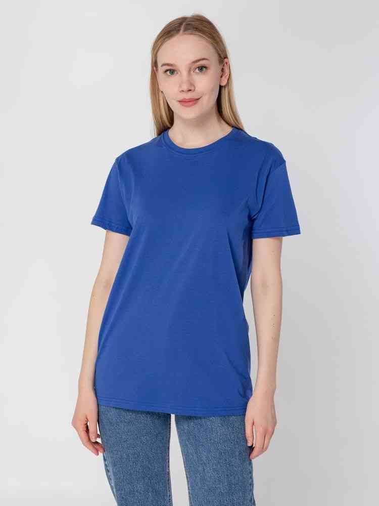 Футболка унисекс T-Bolka 160, ярко-синяя - 9