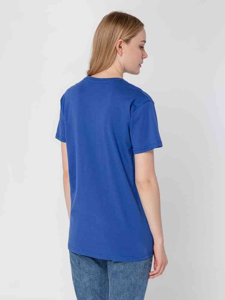 Футболка унисекс T-Bolka 160, ярко-синяя - 10