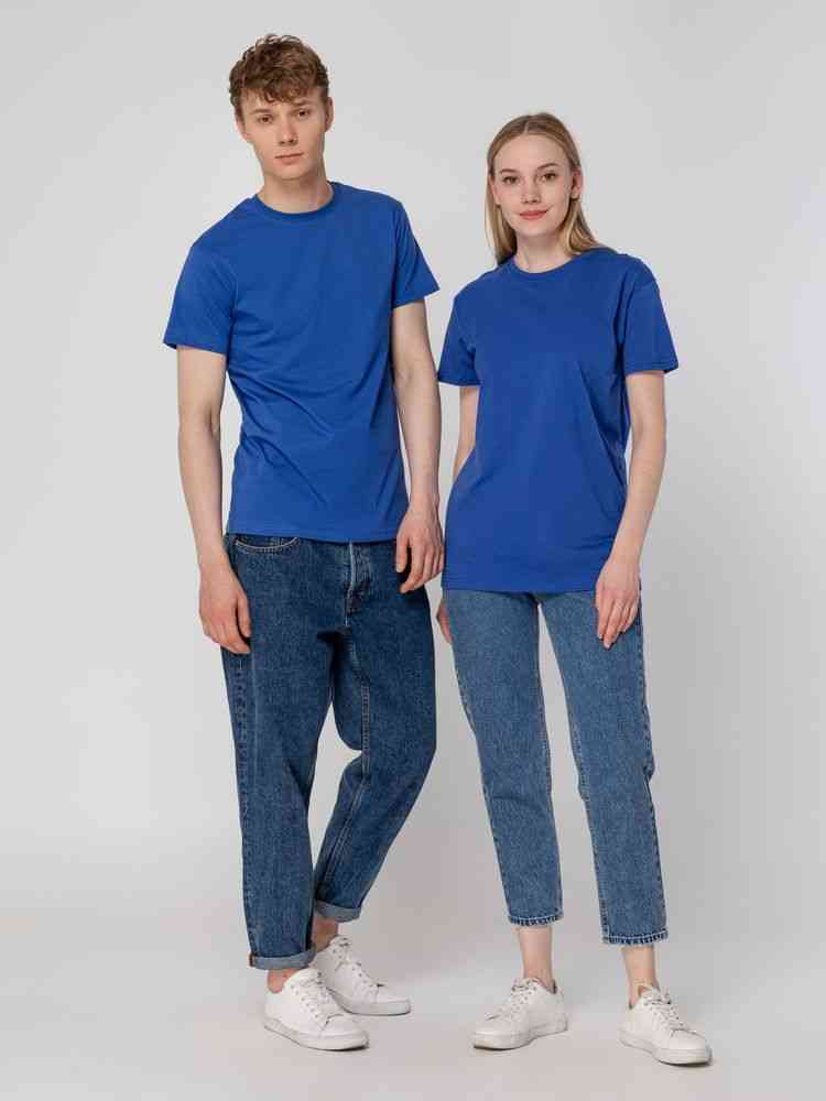 Футболка унисекс T-Bolka 160, ярко-синяя - 11