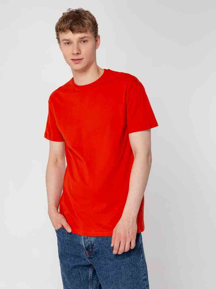 Футболка унисекс T-Bolka 160, красная - 5