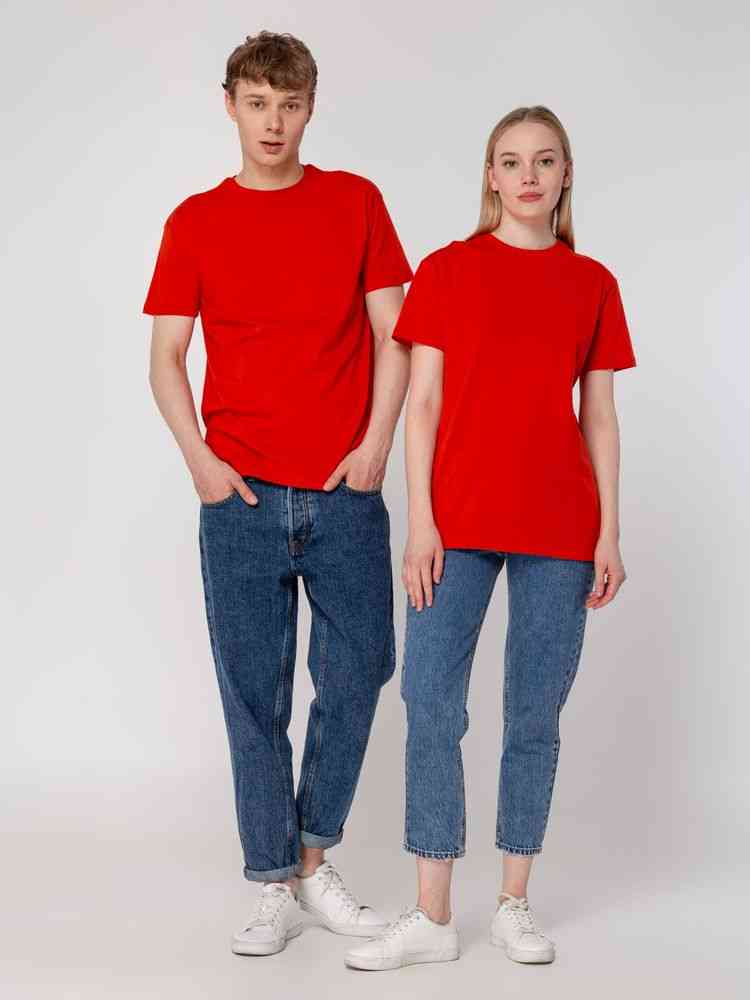 Футболка унисекс T-Bolka 160, красная - 11