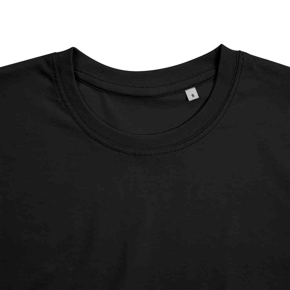 Футболка унисекс T-Bolka 160, черная - 3