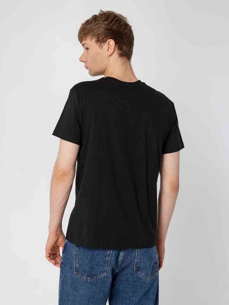 Футболка унисекс T-Bolka 160, черная - 6