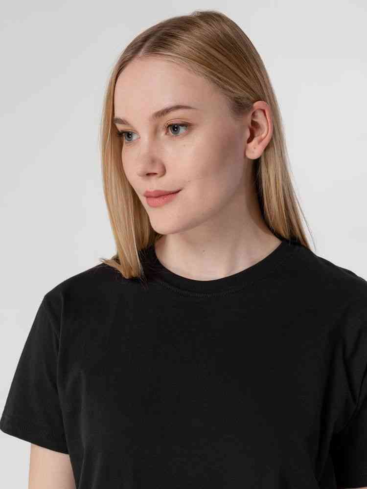 Футболка унисекс T-Bolka 160, черная - 11