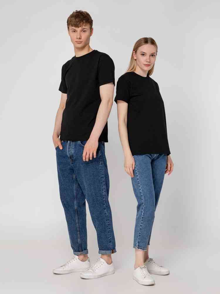 Футболка унисекс T-Bolka 160, черная - 12