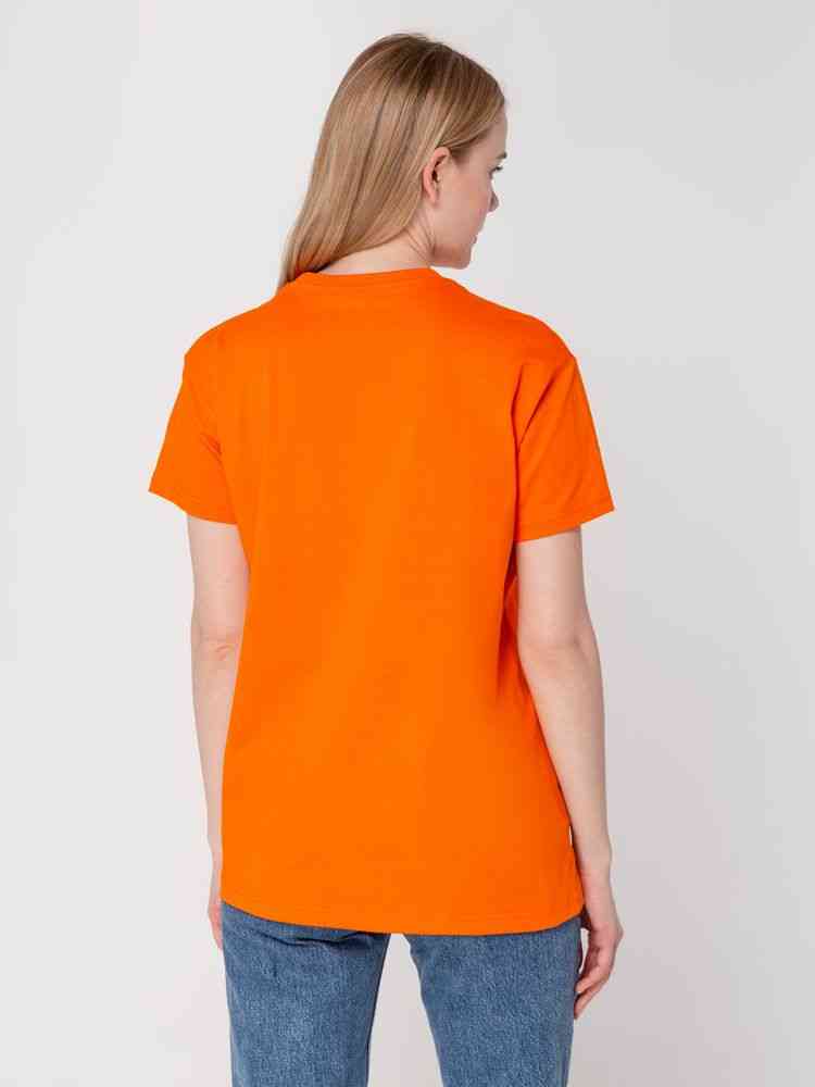 Футболка унисекс T-Bolka 160, оранжевая - 9