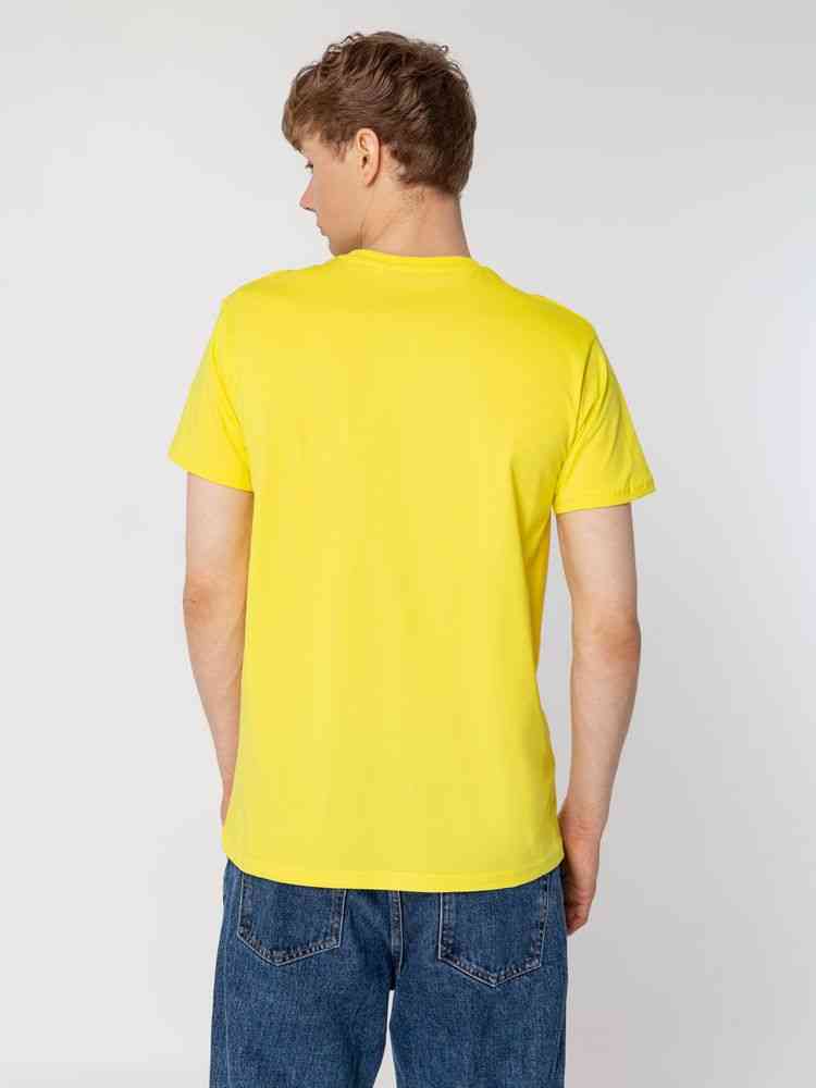 Футболка унисекс T-Bolka 160, желтая - 7