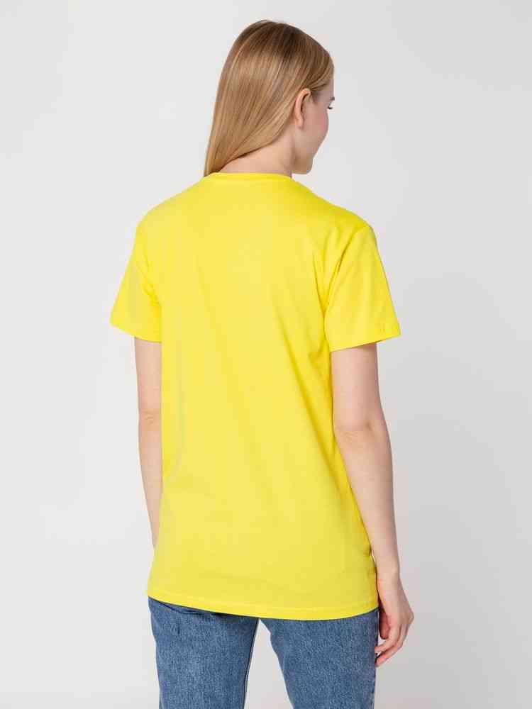 Футболка унисекс T-Bolka 160, желтая - 10