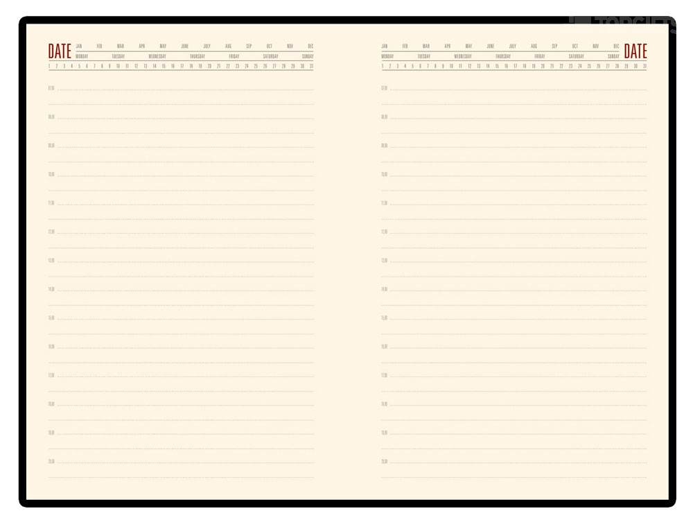 Ежедневник недатированный А5 London - 5