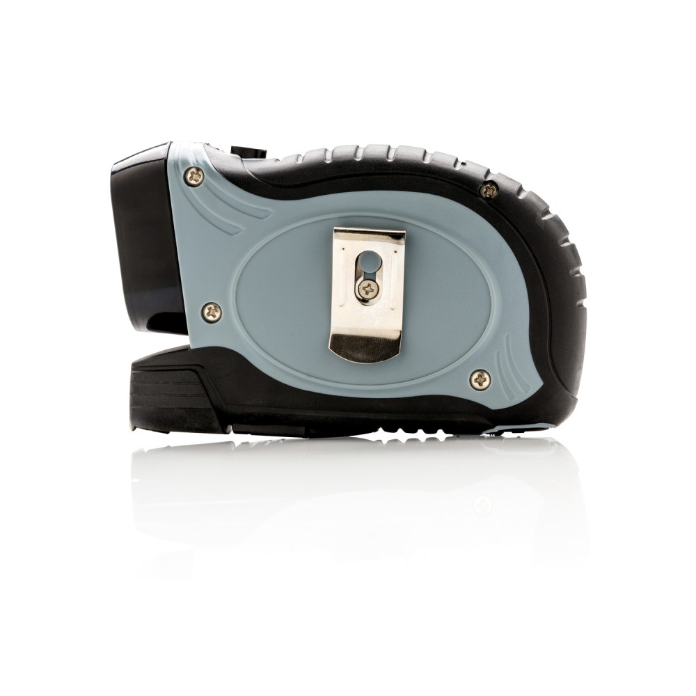 Рулетка с фонариком 2-в-1, серый - 6