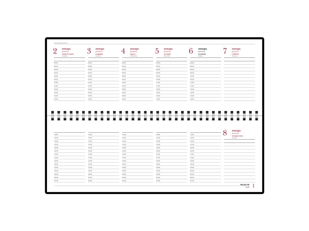 Планинг датированный Бумвинил на 2025 год - 2
