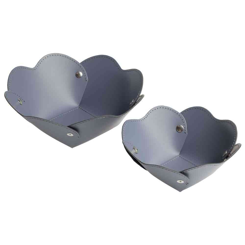 Корзина Corona, большая, серо-голубая - 5