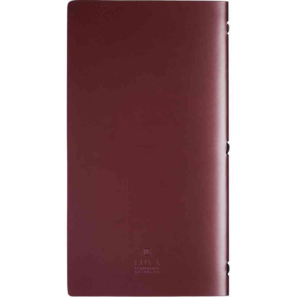 Карта вин Satiness, бордовая - 2