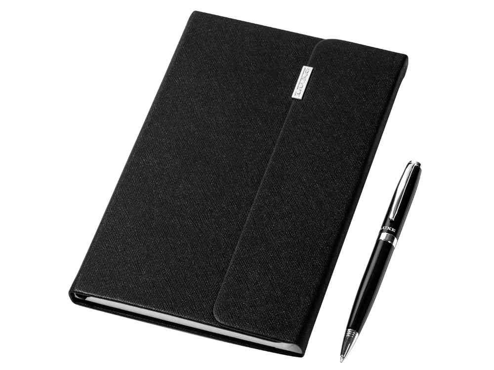 Подарочный набор Tactical Dark: блокнот А5, ручка шариковая - 2