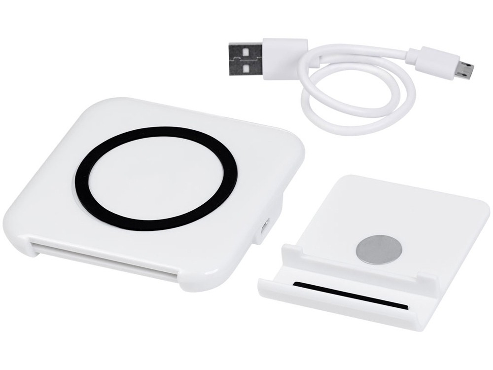 Беспроводное зарядное устройство-подставка для смартфона Catena - 5