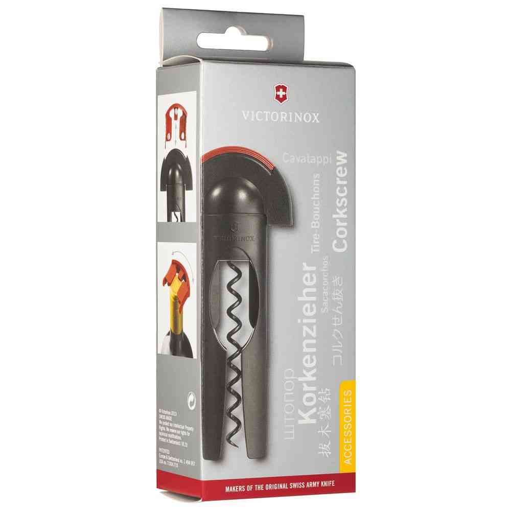 Штопор Victorinox Utensils, черный - 4