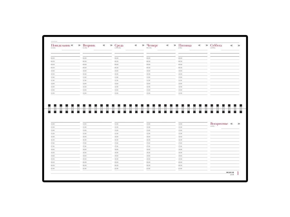 Планинг недатированный Бумвинил - 2