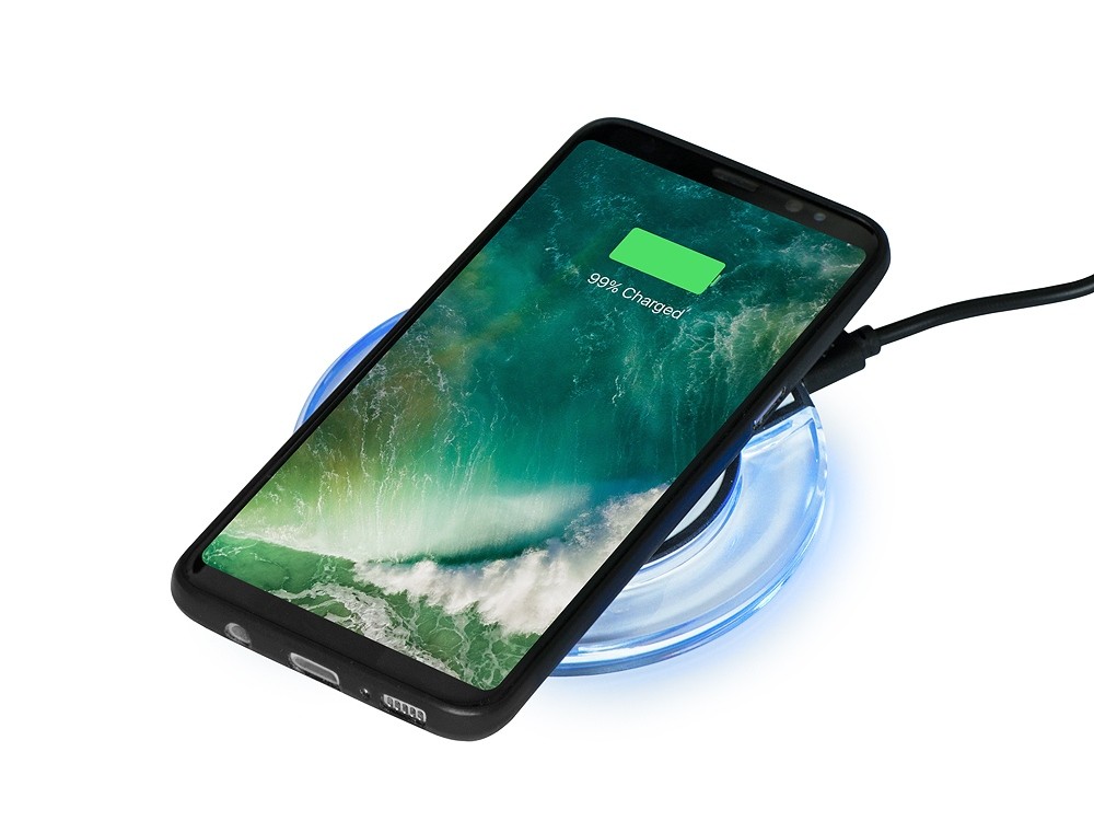 Беспроводное зарядное устройство Pod со светодиодной подсветкой - 2