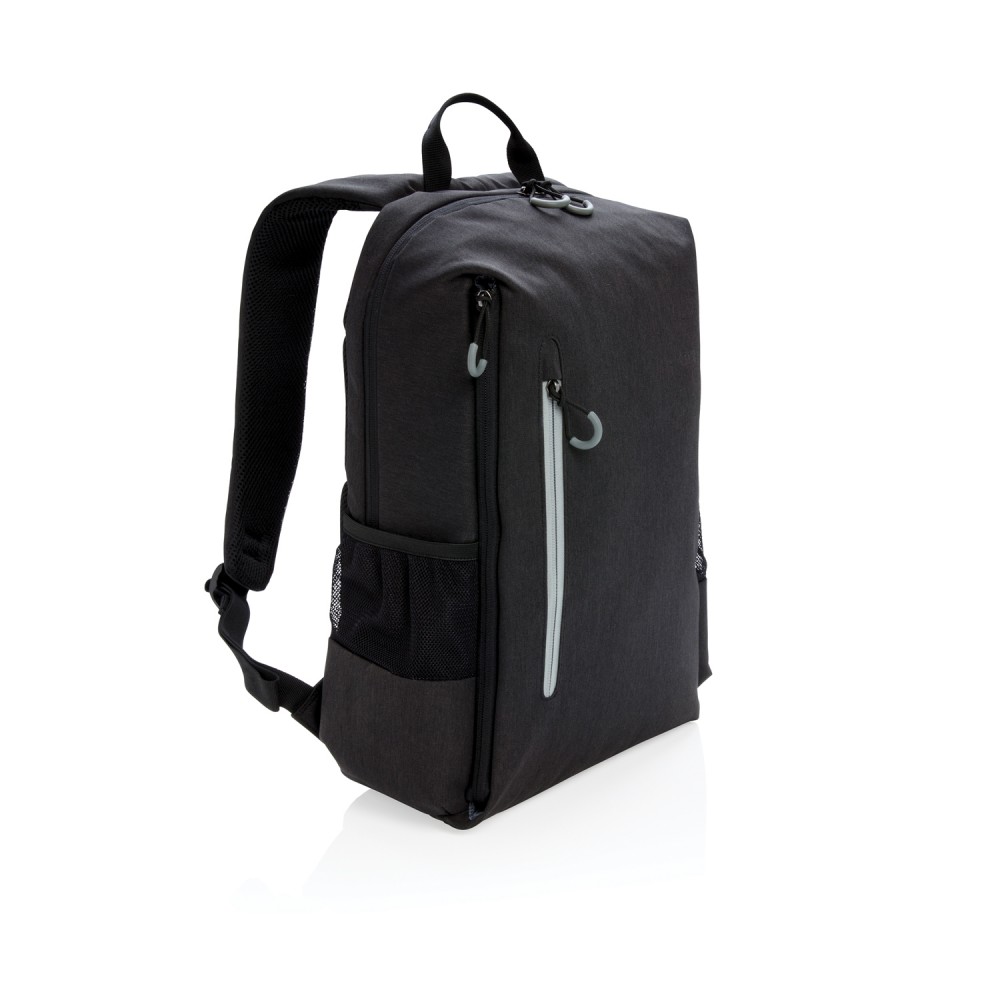 Рюкзак для ноутбука Lima 15" с RFID защитой и разъемом USB, черный