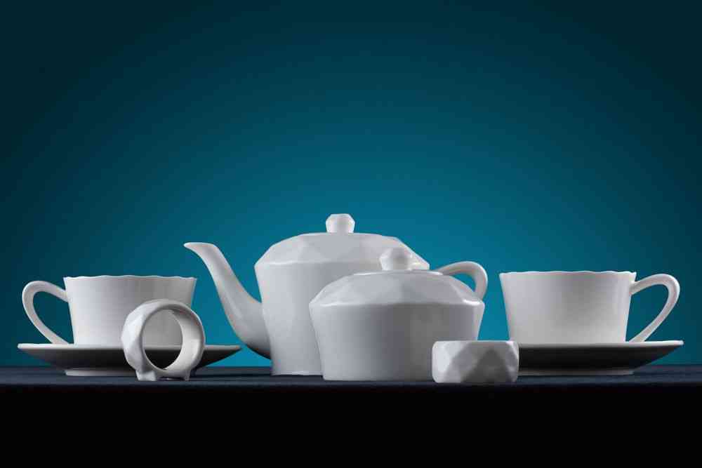 Чайник Diamante Bianco в подарочной коробке, белый - 7