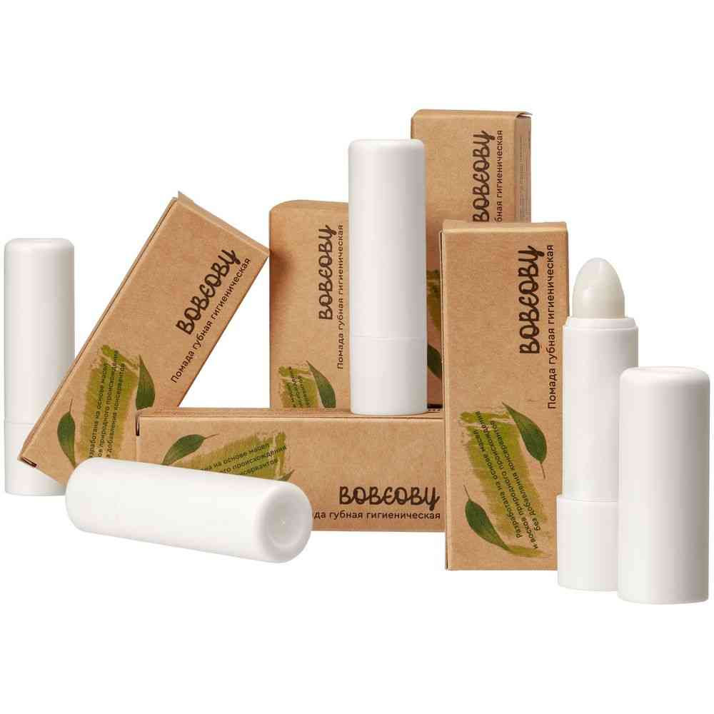 Гигиеническая помада Bobeoby, белая - 2