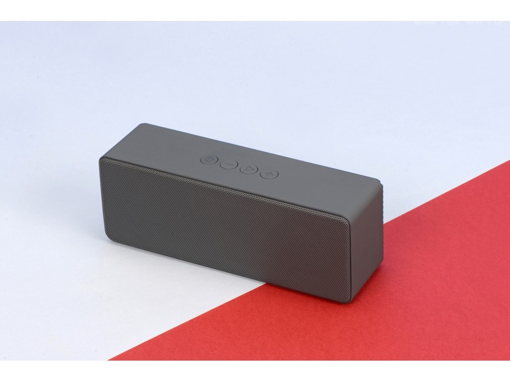 Портативная колонка Bar со стереодинамиками, soft touch - 10