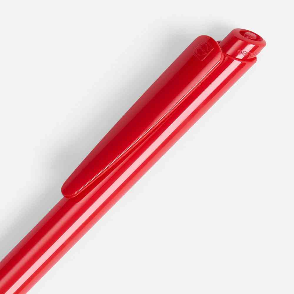 Ручка шариковая Senator Dart Polished, красная - 3