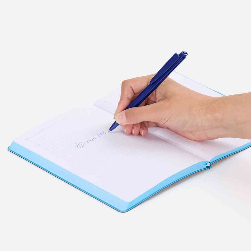 Ручка шариковая Senator Dart Polished, синяя - 4