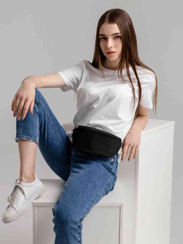 Поясная сумка Handy Dandy, черная - 5