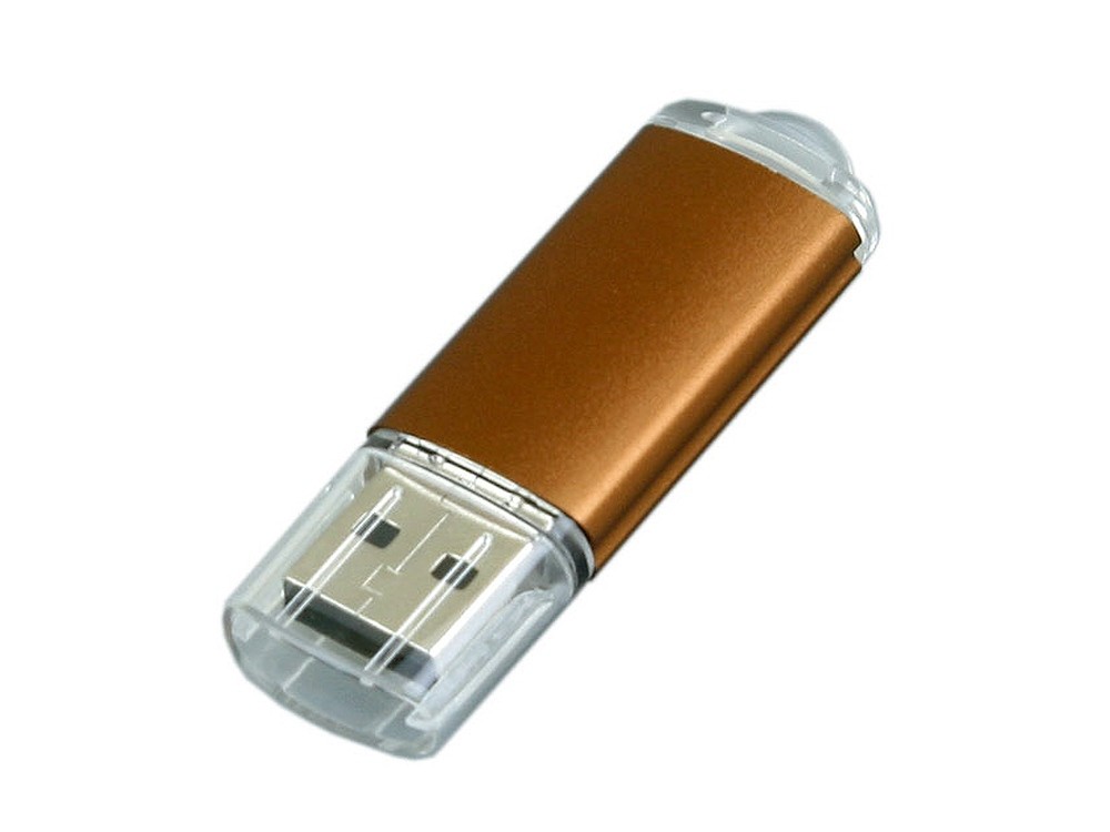 USB 2.0- флешка на 16 Гб с прозрачным колпачком - 3