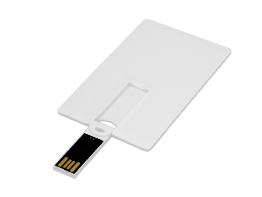 USB 2.0- флешка на 16 Гб в виде пластиковой карты с откидным механизмом №1