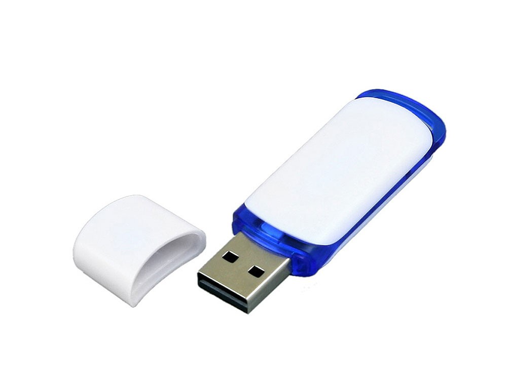 USB 2.0- флешка на 32 Гб с цветными вставками - 2