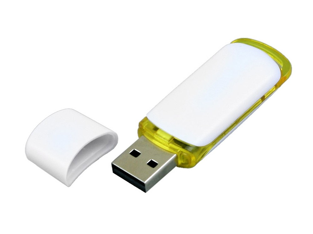 USB 2.0- флешка на 32 Гб с цветными вставками №1